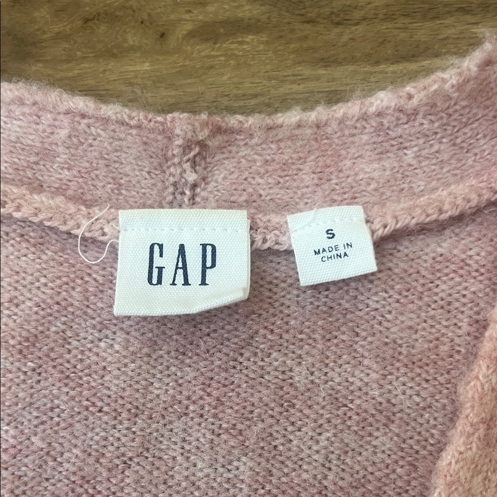 GAP Women's Forever Cozy Pink Cardigan - Picture 5 of 7